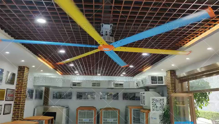 大型工廠降溫通風(fēng)，安裝工業(yè)大風(fēng)扇使用效果更全面