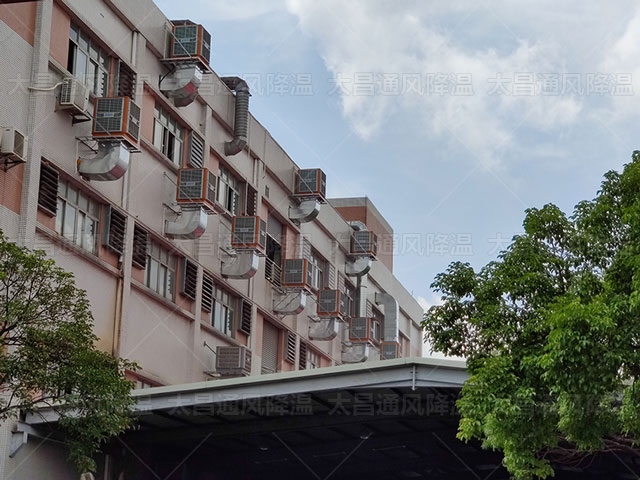 RDF-18環(huán)?？照{(diào)不僅能降溫還能為廠房除塵！