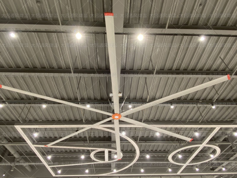 原來潤東方工業(yè)大風扇在廠房降溫中有著這么大的作用?。?！