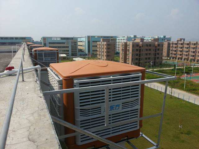 降溫?fù)Q氣效果好的環(huán)保空調(diào) 高溫難耐 你的車(chē)間安裝了嗎？