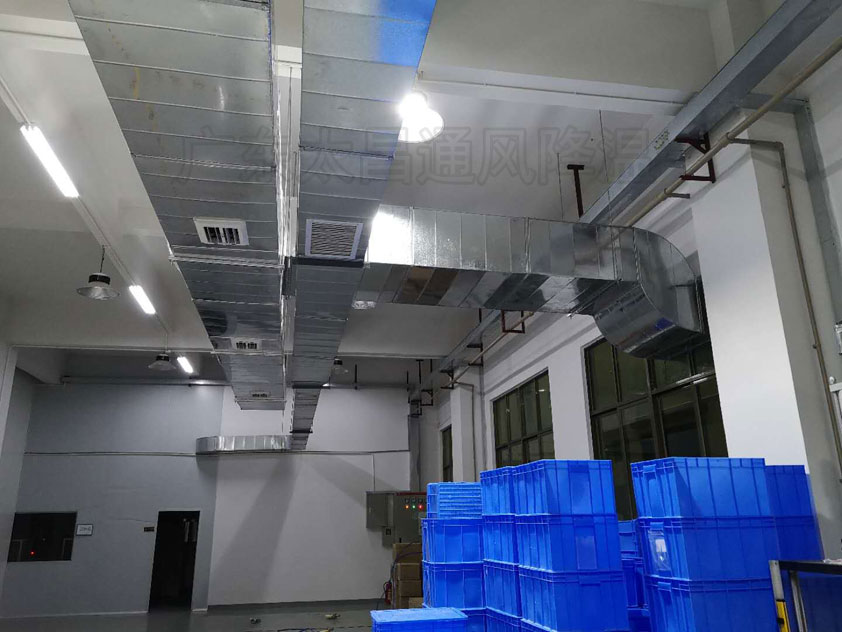 東莞車間降溫，工廠降溫新風系統(tǒng)安裝